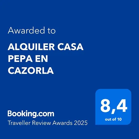 Alquiler Casa Pepa En Cazorla
